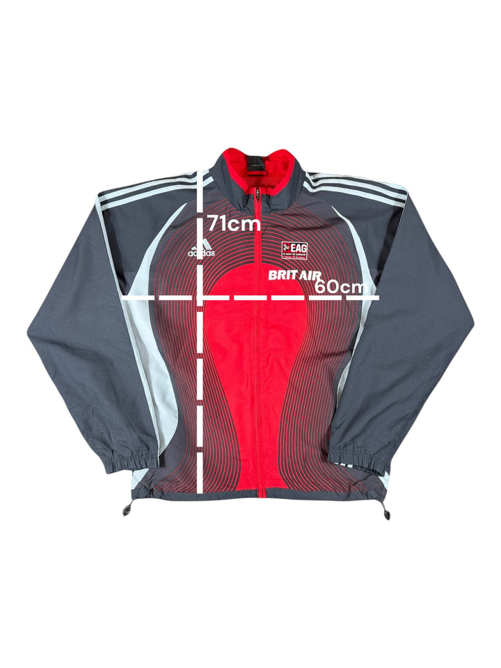 2006/07 EN AVANT DE GUINGAMP Adidas Football Windbreaker Jacket - 9/10 - (M)