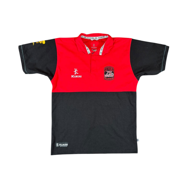 2014 New Zealand Sevens Kukri Rugby Shirt - 9/10 - (L)