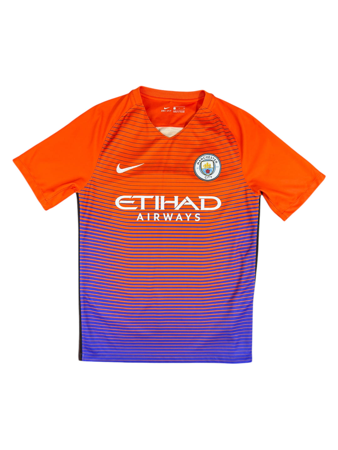 2016/17 Manchester City Nike Football Shirt - 9/10 - (S)