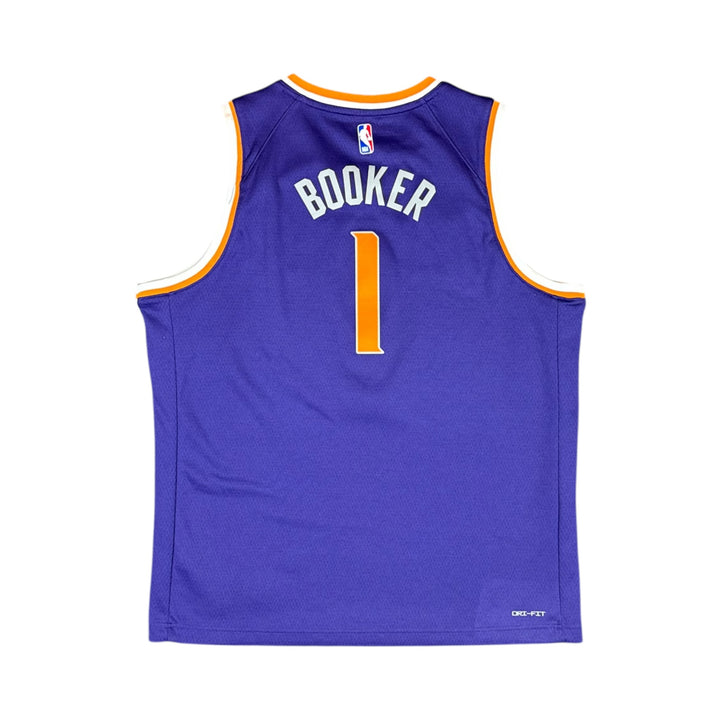 2021-22 Phoenix Suns Nike Home Basketball Jersey #1 BOOKER - 8/10 - (Youth XL)