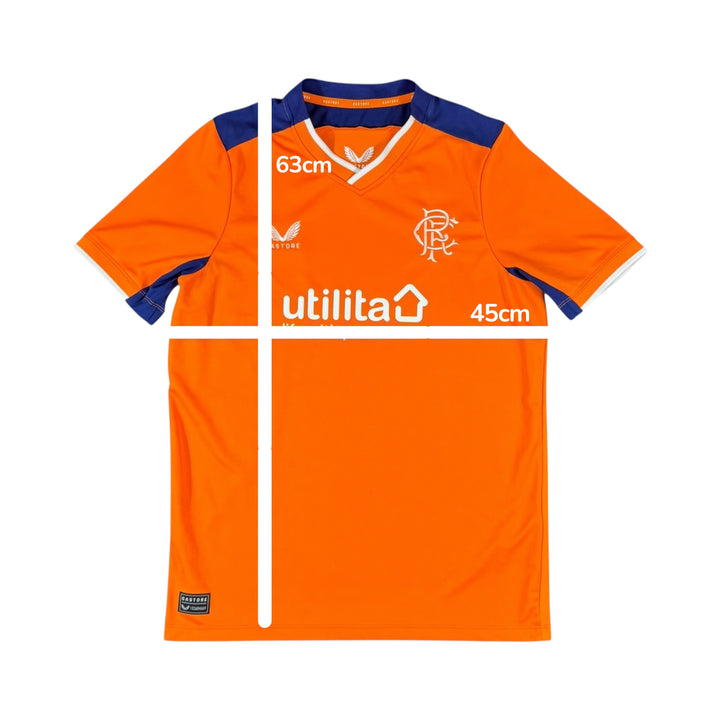 2022-23 Rangers Third Shirt - 9/10 - (15-16 Years)