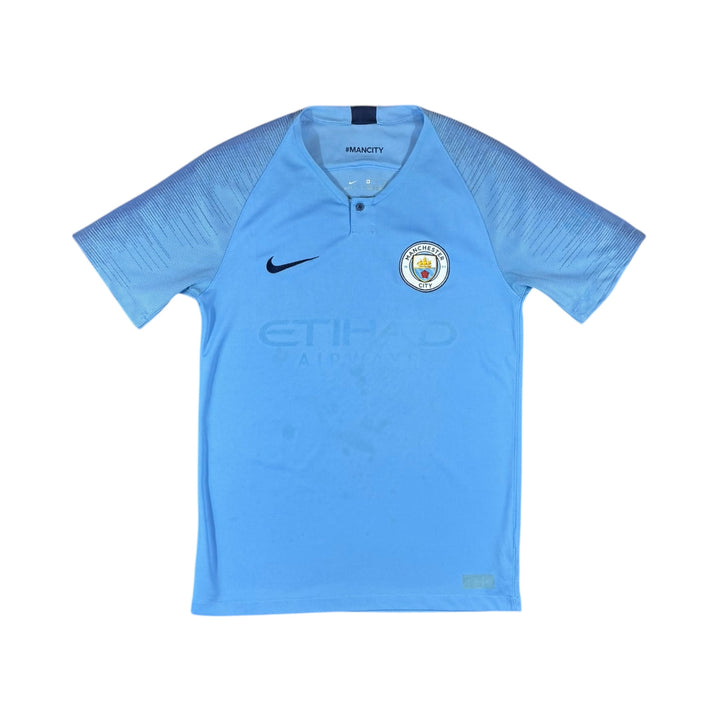 2018-19 Manchester City Nike Home Shirt - 6/10 - (S)