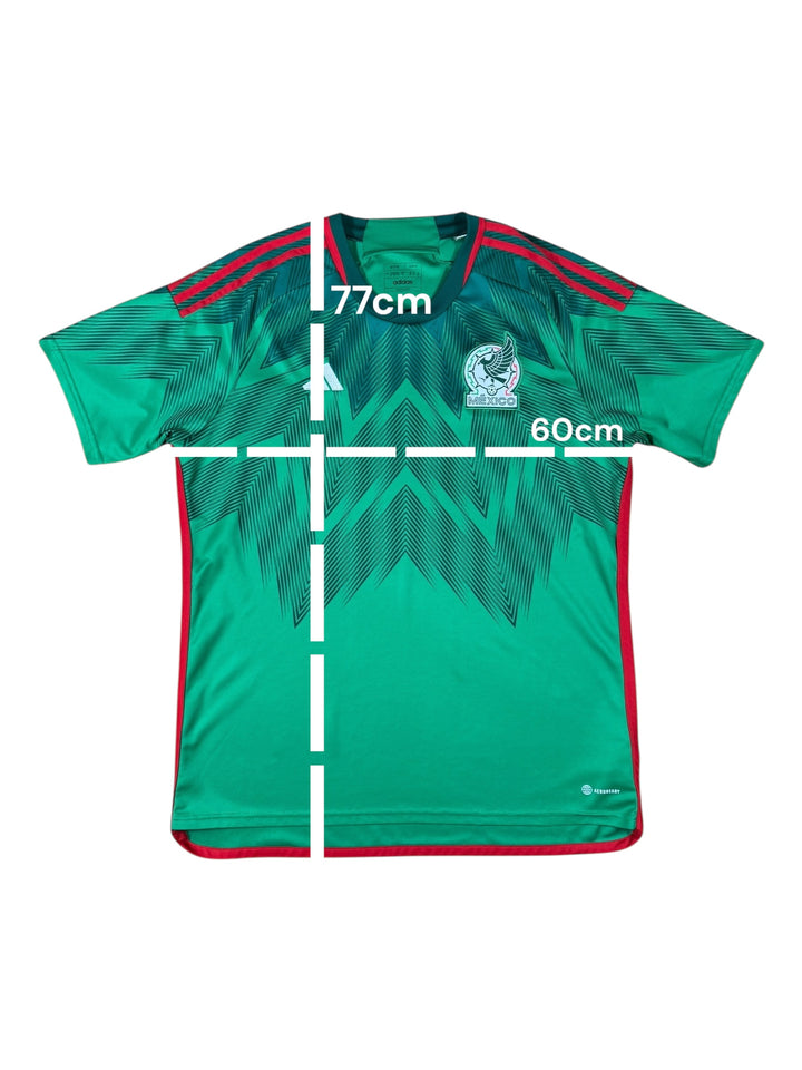 2022/23 Mexico Adidas Home Football Shirt - 8/10 - (XL)