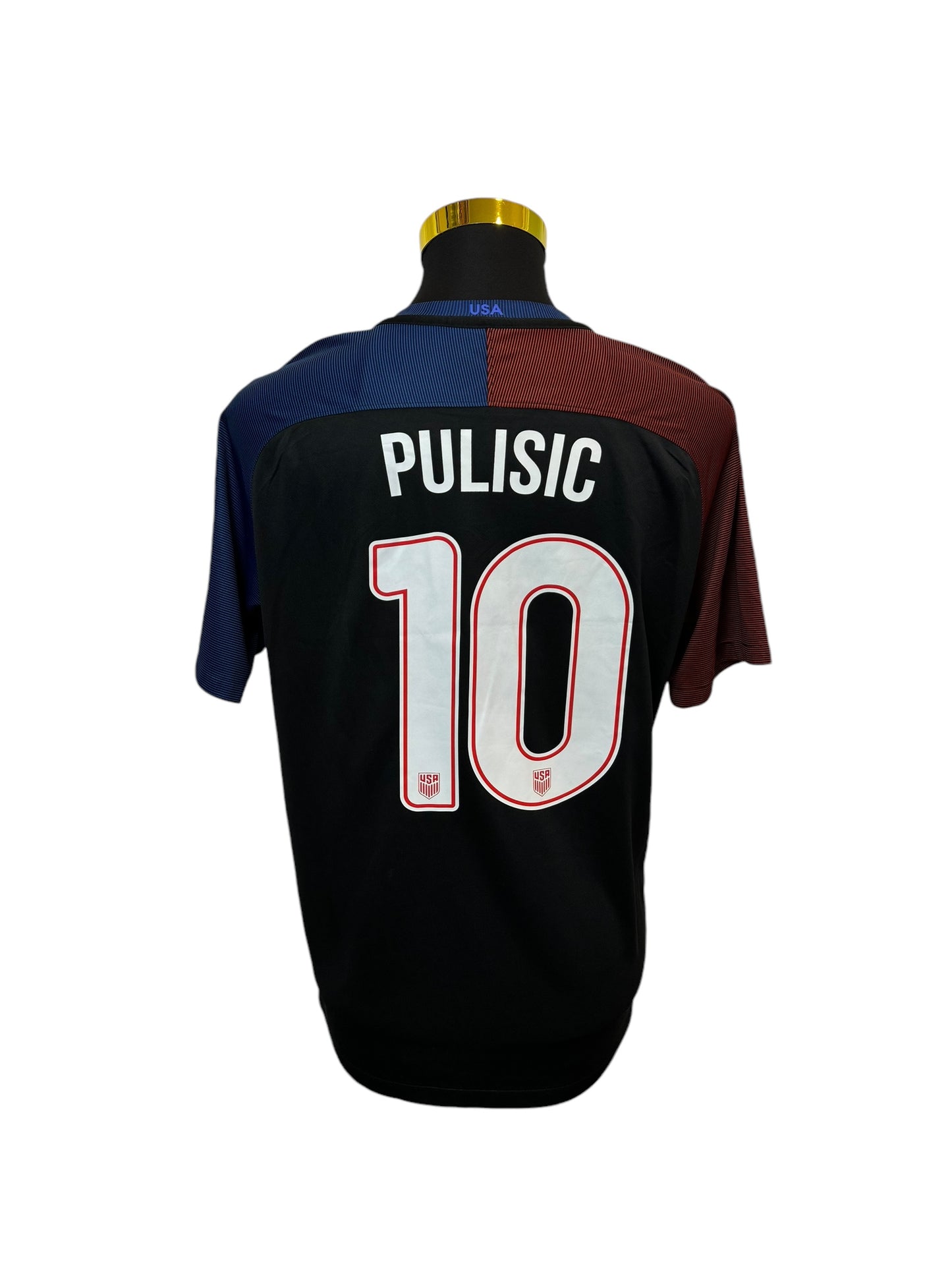 USA 2016/17 Football Jersey #10 Pulisic