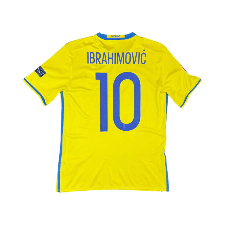 2016-17 Sweden Home Shirt IBRAHIMOVIC #10 - 7/10 - (S)