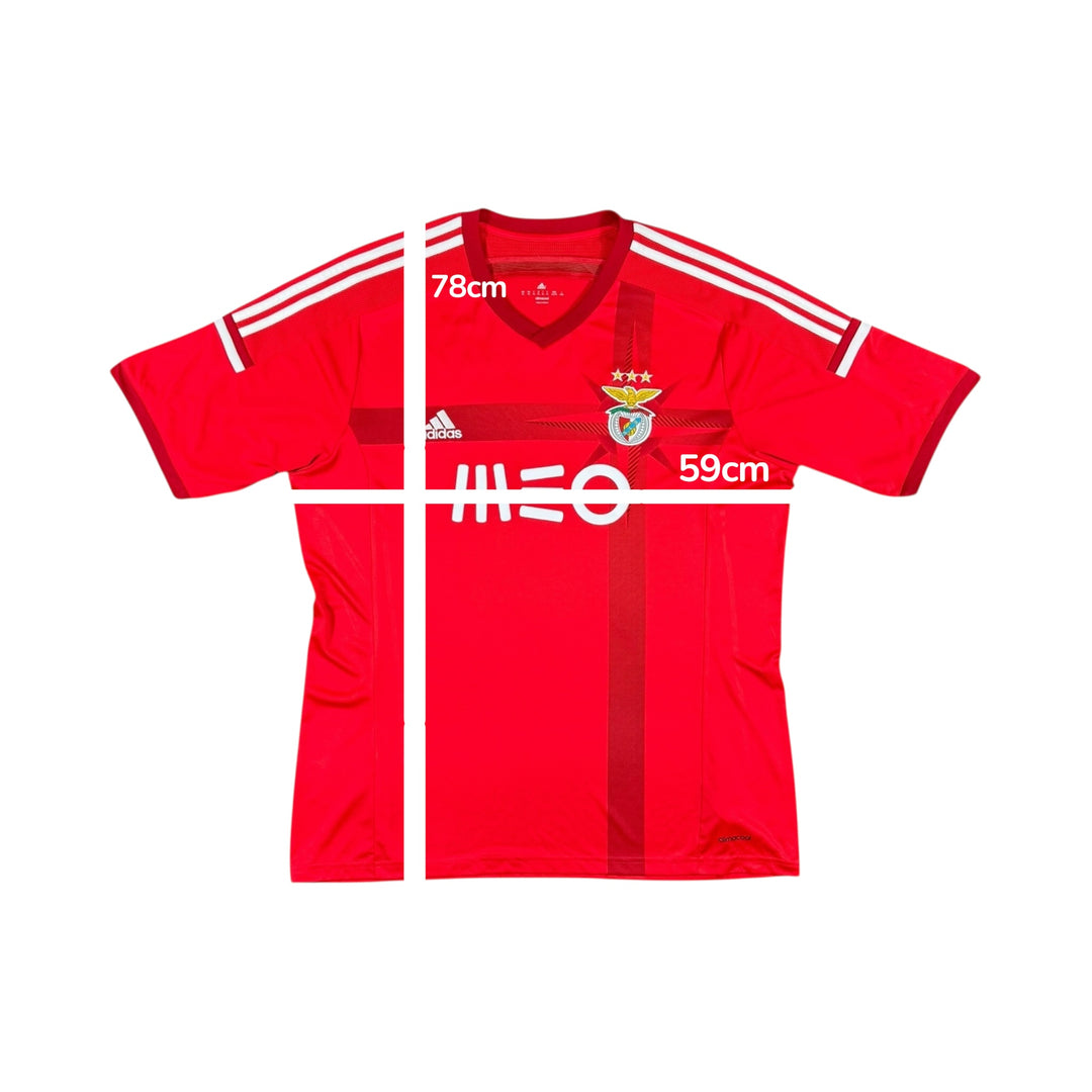 2014-15 Benfica Adidas Home Shirt - 8/10 - (XL)