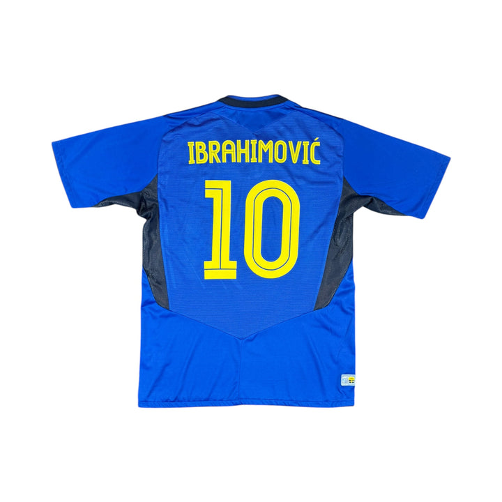 2004-06 Sweden Umbro Away Shirt IBRAHIMOVIC #10 - 9/10 - (L)