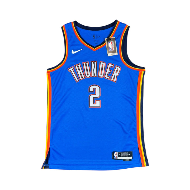 2023-24 Oklahoma City Thunder Nike Basketball Jersey #2 GILGEOUS-ALEXANDER - Brand New - (L)