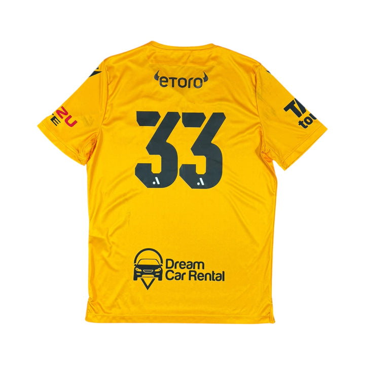 2023-24 Perth Glory GK Shirt Match Worn #33 Liam Reddy - (XL)