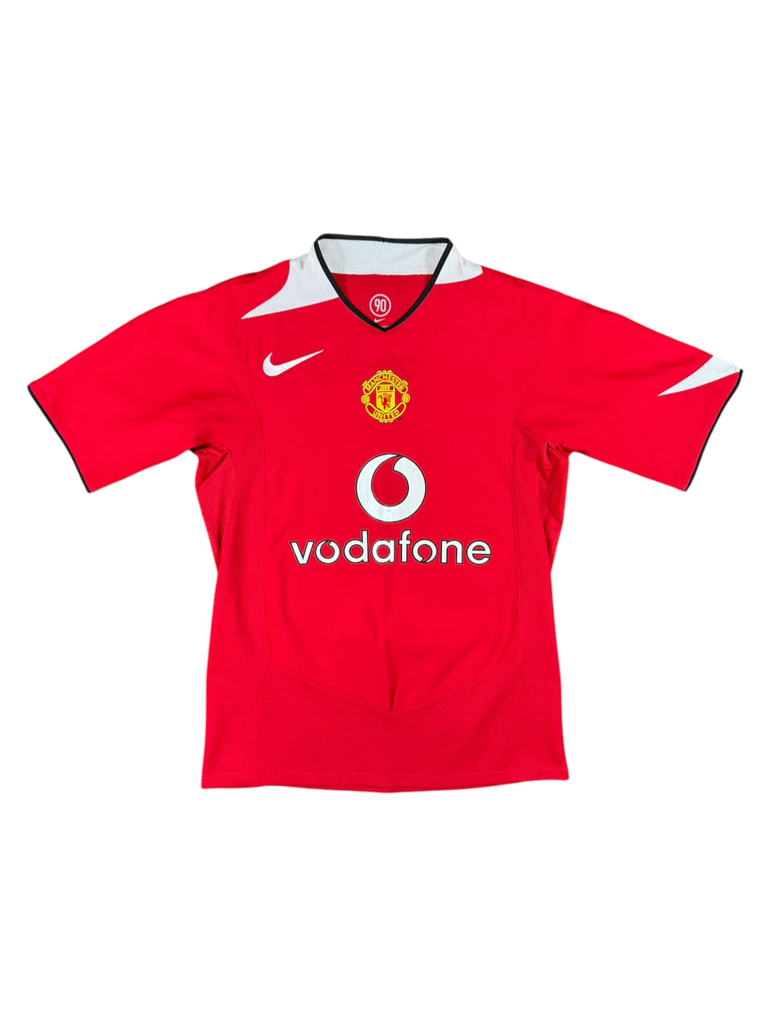 2004/05 Manchester United Nike T90 Football Shirt - 9/10 - (S)