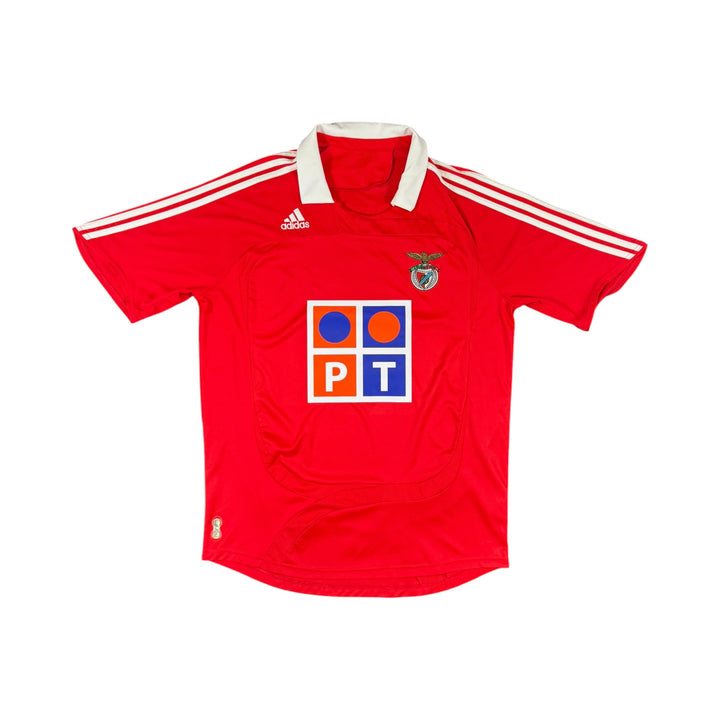 2006-07 Benfica Adidas Home Shirt RUI COSTA #10 - 8/10 - (XL)
