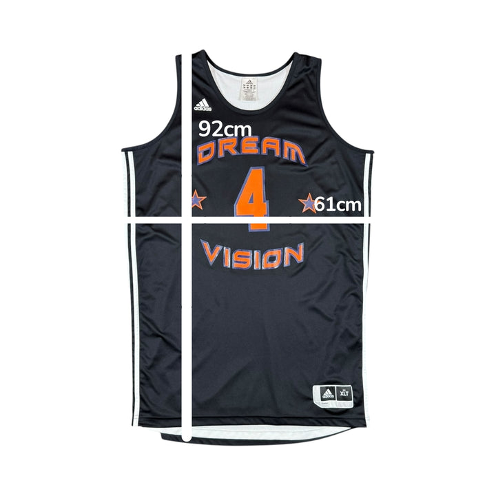 Chase Jeter Dream Vision Reversible Training Basketball jersey - 8/10 - (XLT)