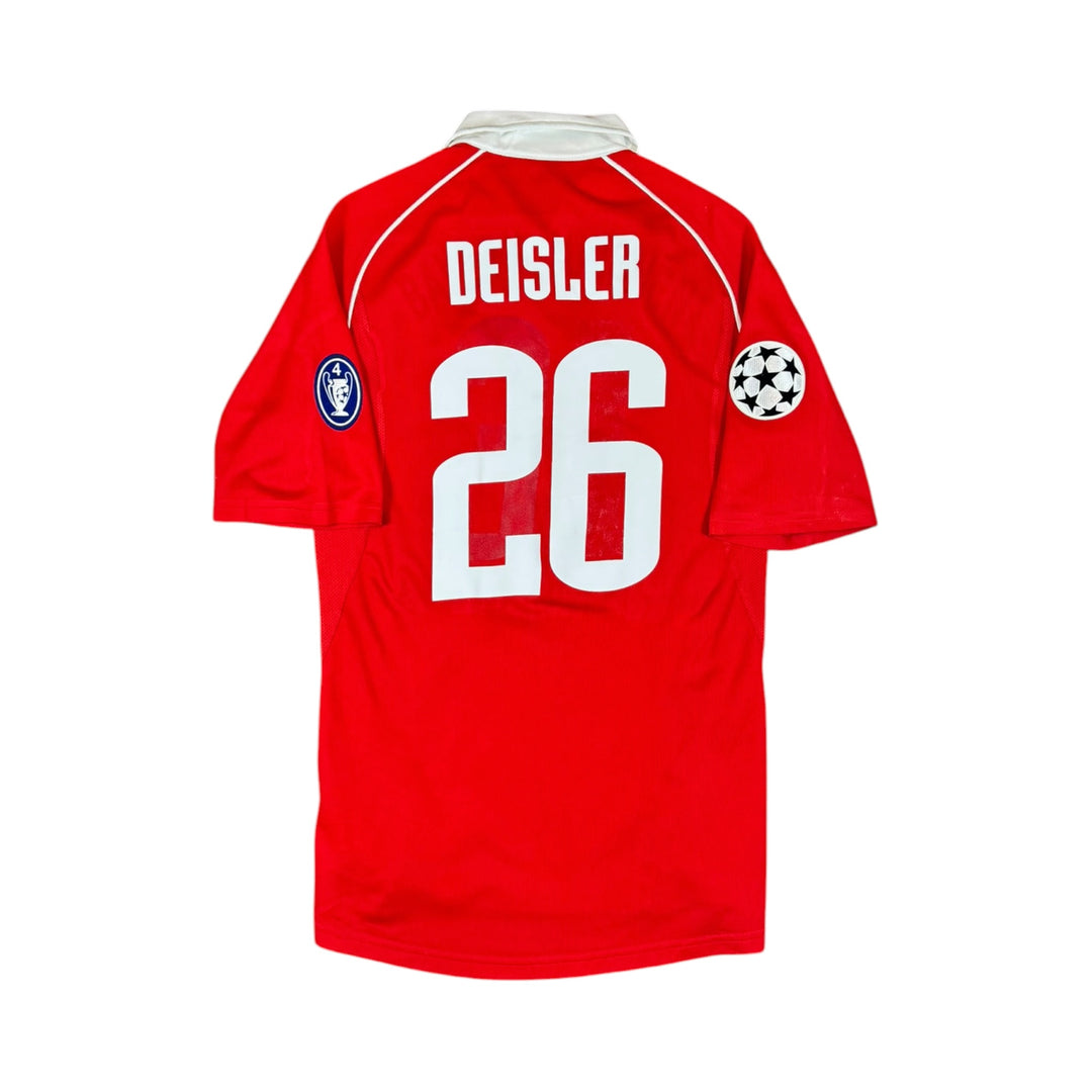 2005-06 Bayern Munich Adidas Home Shirt DEISLER #26 - 7/10 - (S)