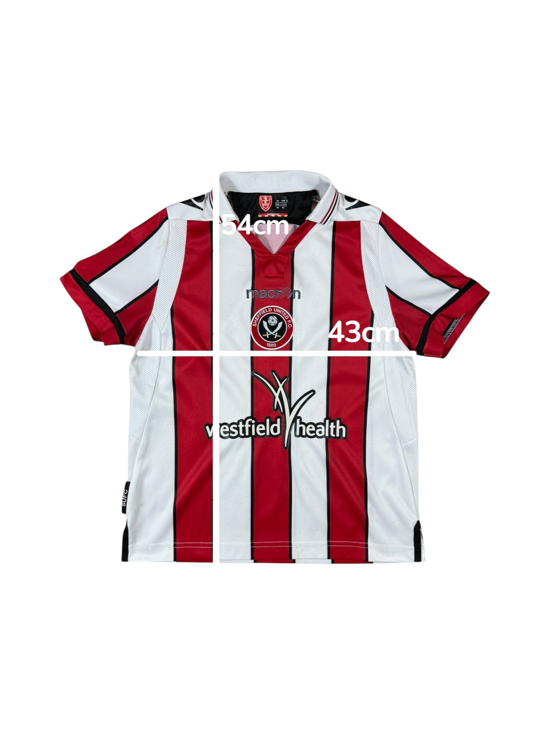 2012/13 Sheffield United Home Shirt - 7/10 - (9-10 Years)