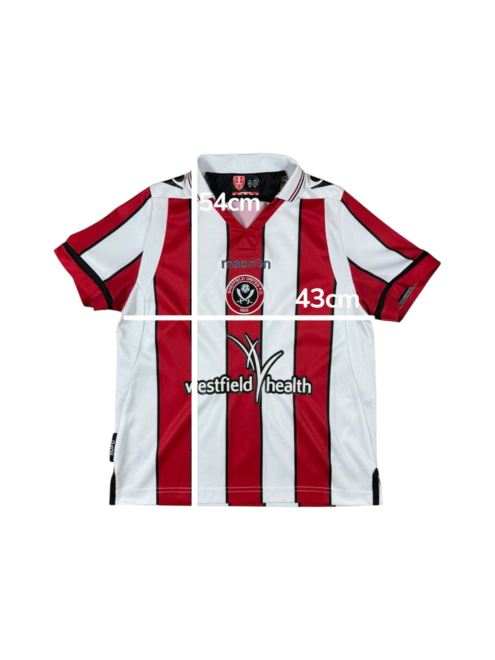 2012/13 Sheffield United Home Shirt - 7/10 - (9-10 Years)
