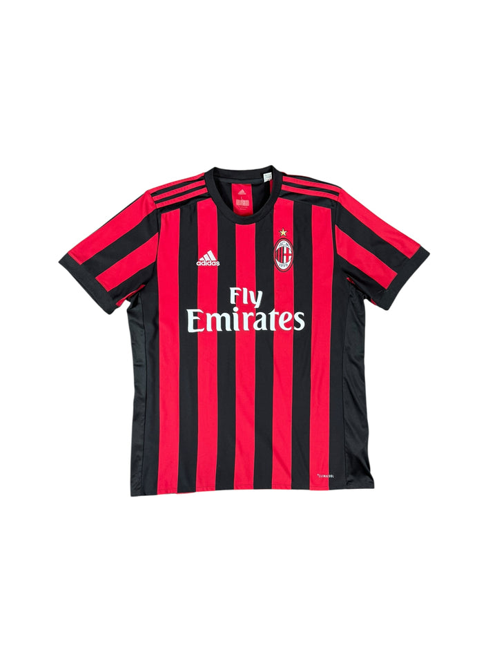 2017-18 AC Milan Adidas Home Shirt - 7/10 - (L)