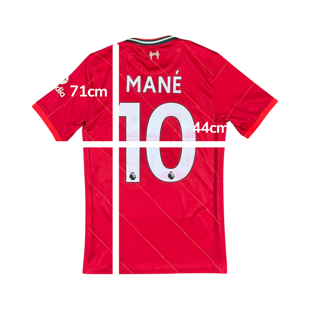 2021-22 Liverpool Nike Home Shirt MANE #10 - 8/10 - (S)