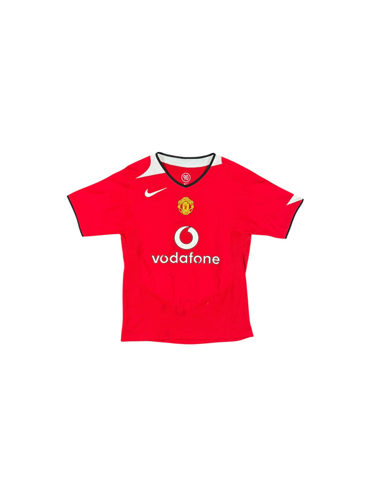 2004-06 Manchester United Nike T90 Home Shirt - 7/10 - (10 Years)