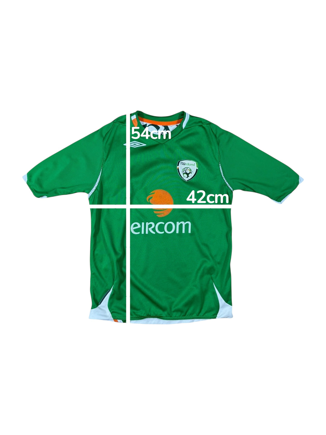 2006/08 Ireland Home Shirt - 9/10 - (8-9 Years)