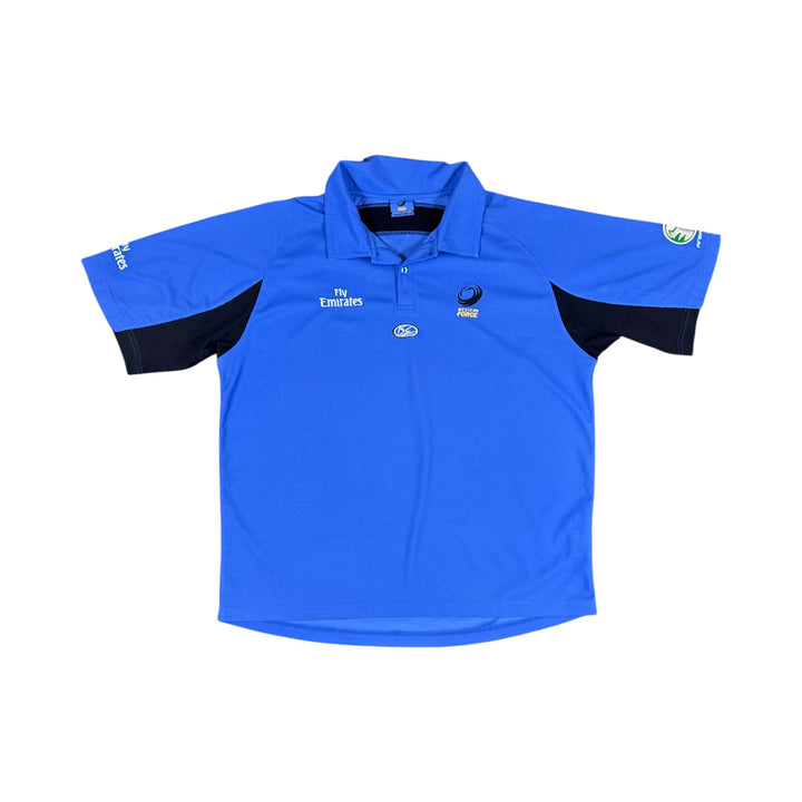 Western Force Rugby Training Polo Shirt - 9/10 - (2XL)