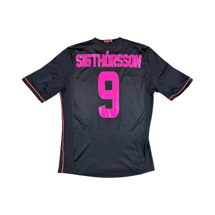 2013-14 Ajax Adidas Away Shirt #9 SIGTHORSSON - 9/10 - (M)