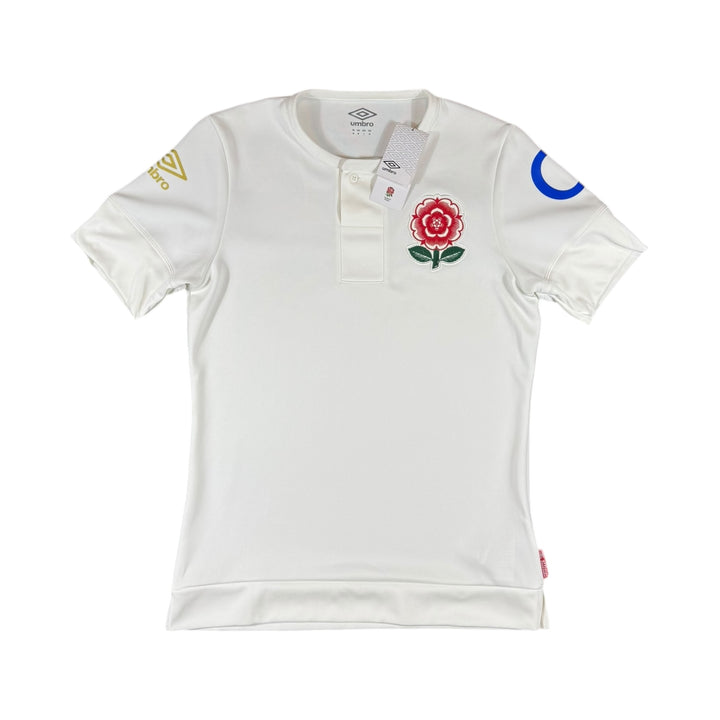 2021 England Umbro "150 Year Anniversary" Home Rugby Shirt Brand New (M)