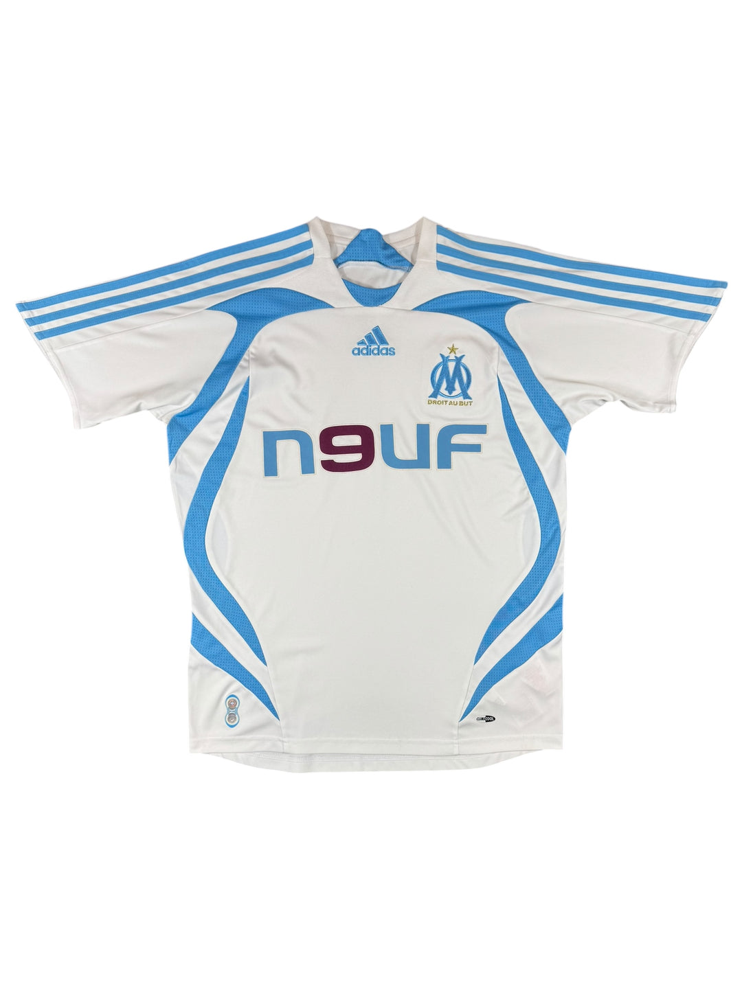 2007/08 Marseille Adidas Football Shirt - 8/10 - (S)