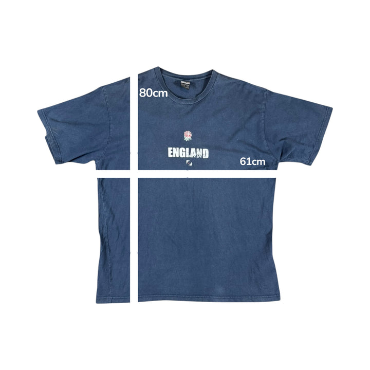 2003-05 England Nike Rugby T-Shirt - 8/10 - (2XL)