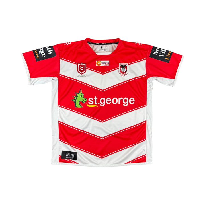 2018 St George Dragons Away Rugby Shirt - 8/10 - (3XL)