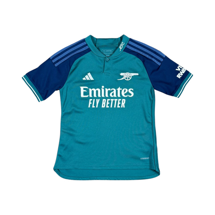2023-24 Arsenal Third Shirt RICE #41 - 9/10 - (11-12 Years)
