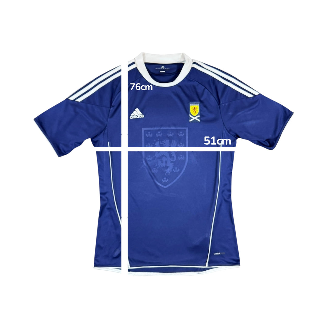 2010-11 Scotland Adidas Home Shirt - 8/10 - (XL)