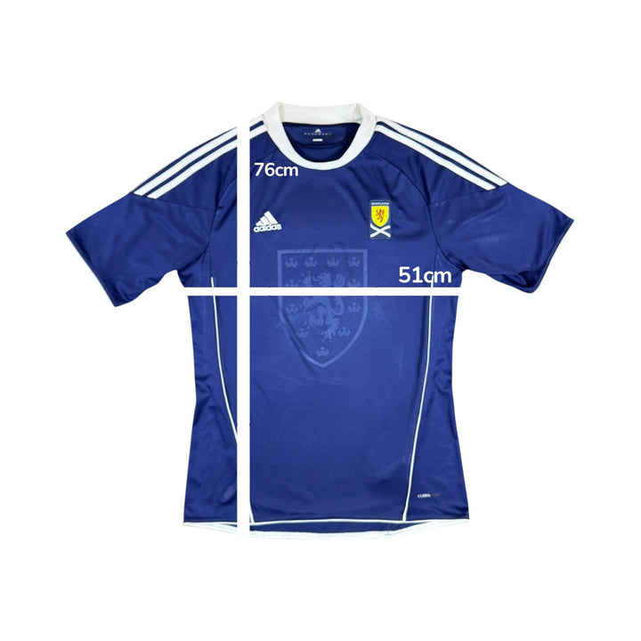 2010-11 Scotland Adidas Home Shirt - 8/10 - (XL)