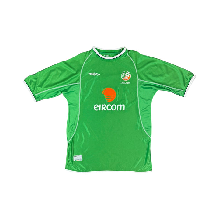 2001-03 Ireland Umbro Home Shirt KEANE #6 - 9/10 - (XL)
