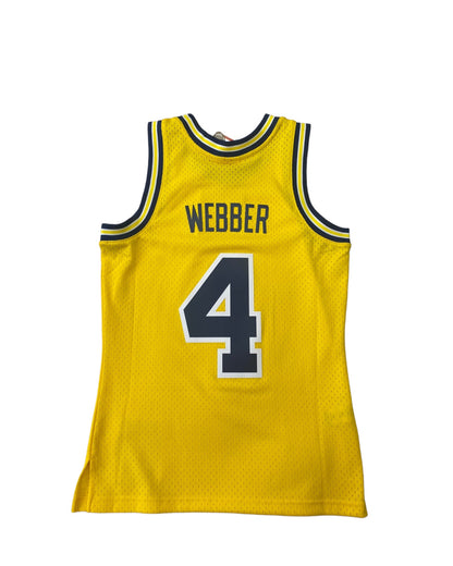 Mitchell &Ness Michigan Webber NBA Jersey New Men’s S