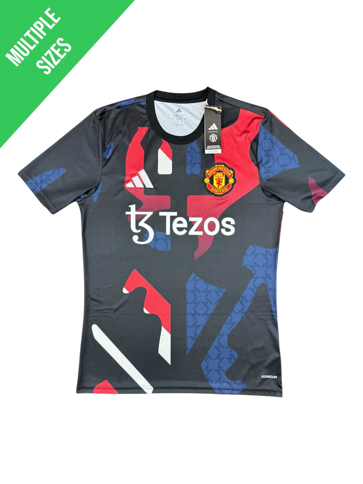 2024/25 Manchester United Adidas Pre-Match Football Shirt Brand New