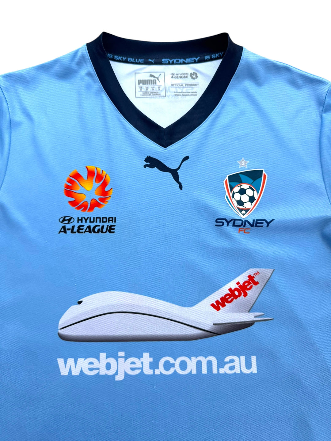 2015/16 Sydney FC Puma Football Shirt - 8/10 - (M)