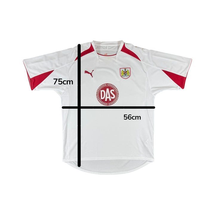 2008-09 Bristol City Puma Away Shirt - 8/10 - (L)