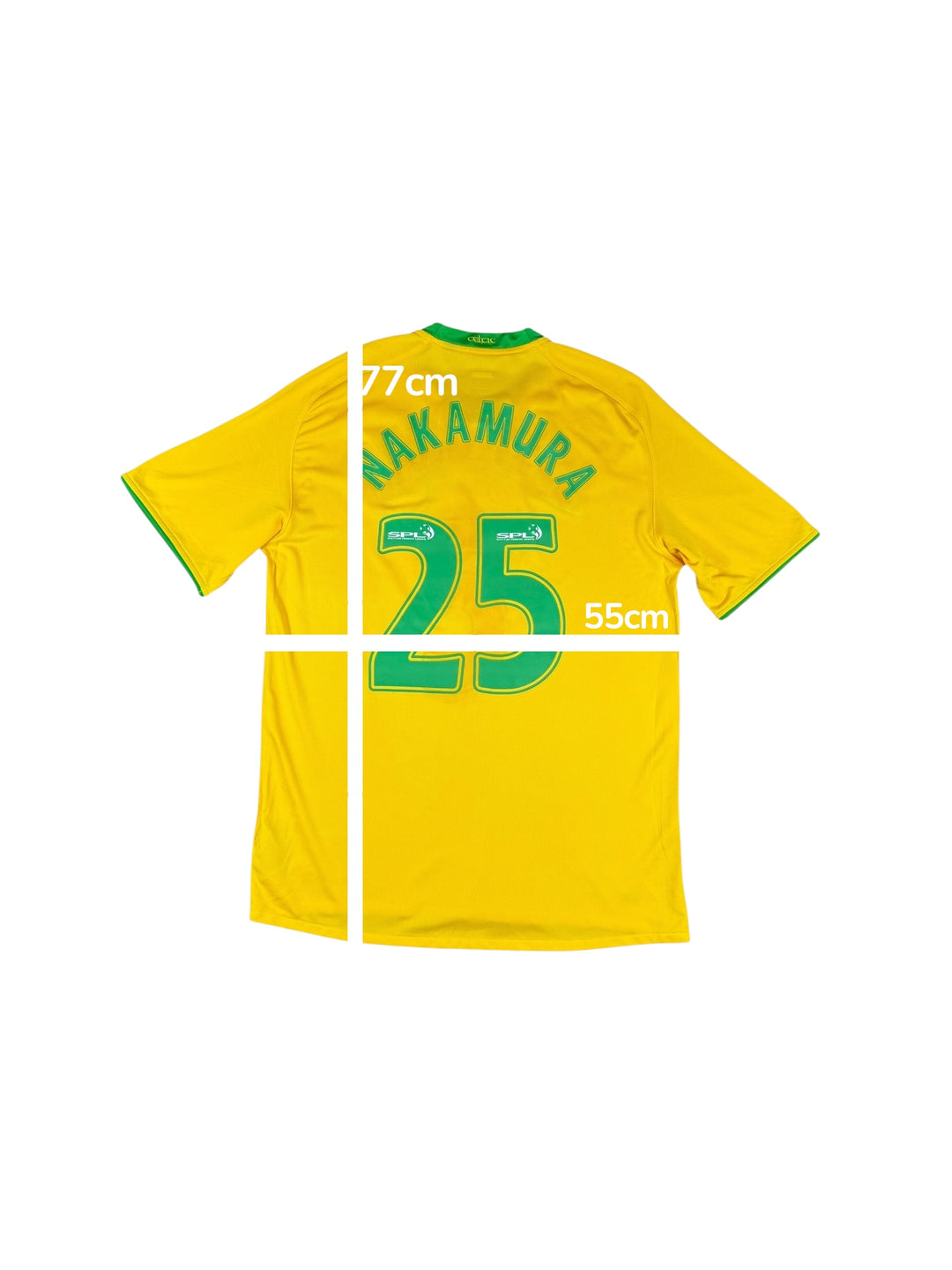 2008-09 Celtic Nike Away Shirt #25 NAKAMURA - 9/10 - (L)