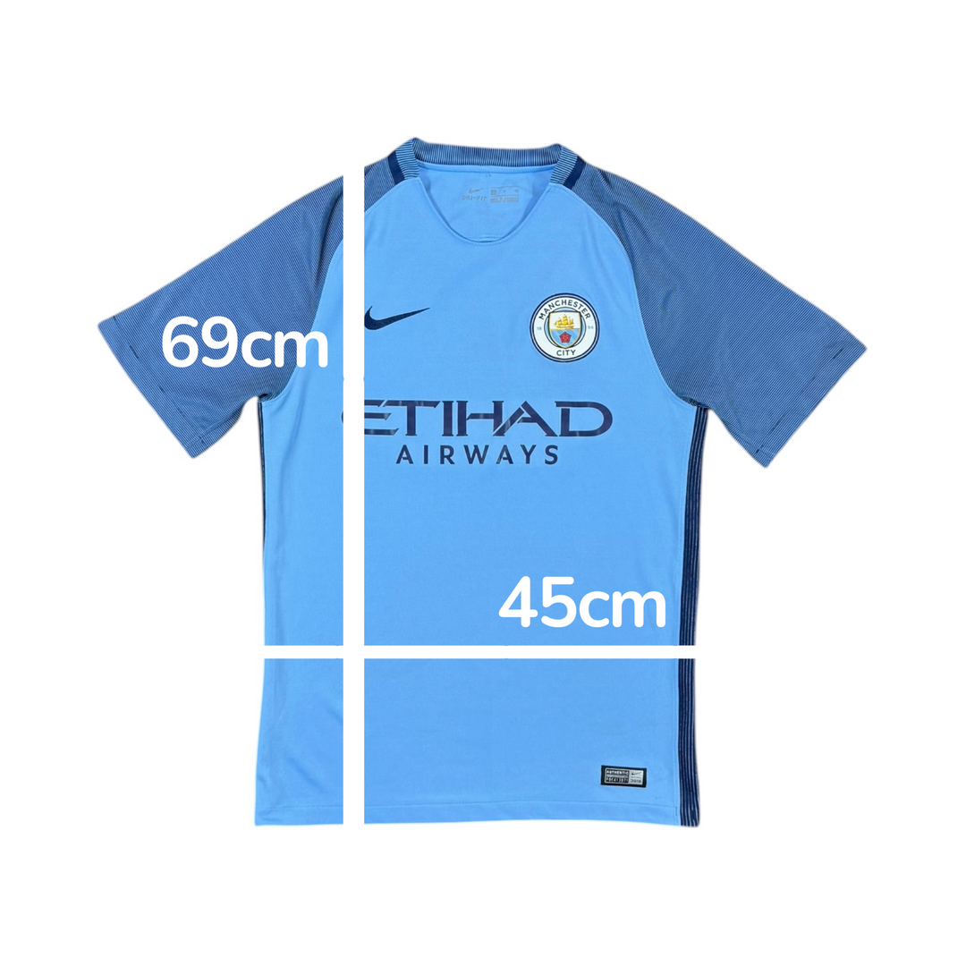 2016-17 Manchester City Home Shirt - 7/10 - (S)