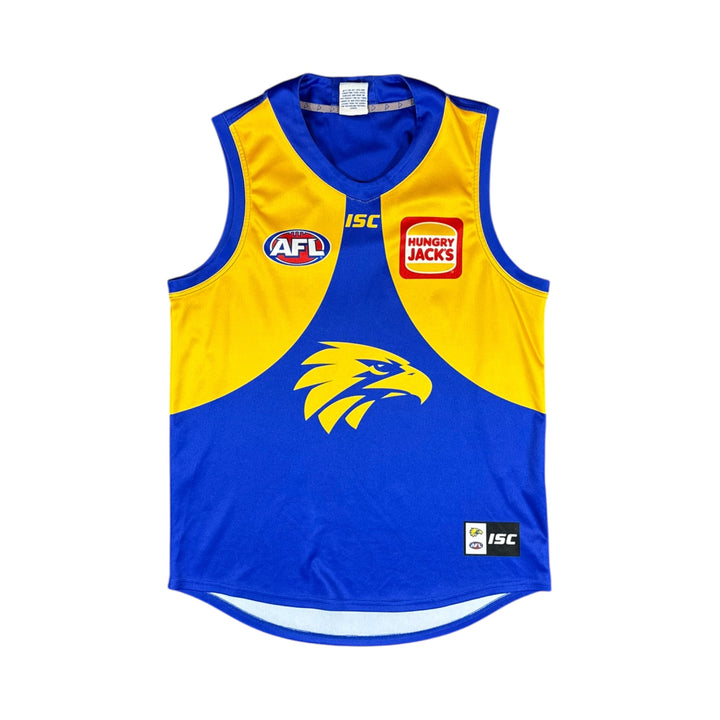 2018 West Coast Eagles AFL ISC Home Jersey - 8/10 - (L)