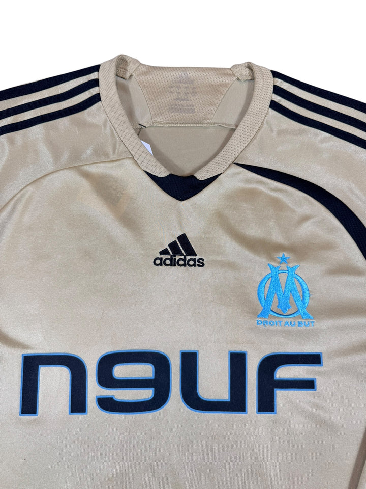 2008/09 Marseille Adidas Third 1/3 Sleeve Football Shirt #11 NIANG - 7/10 - (XL)