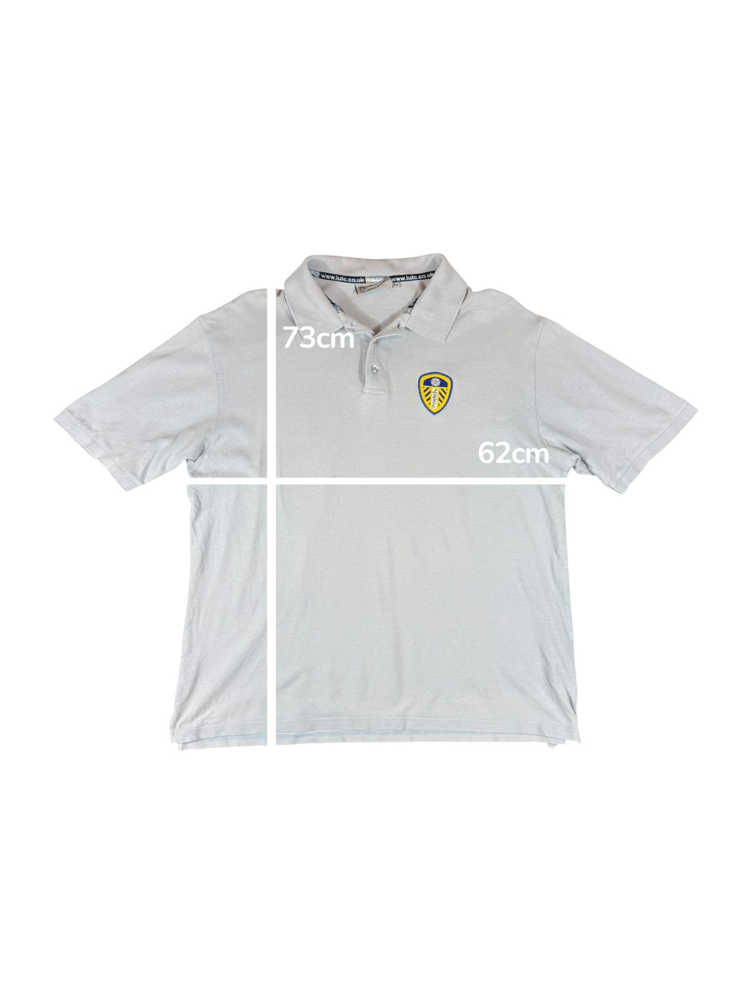 Leeds United Polo Shirt - 7/10 - (2XL)