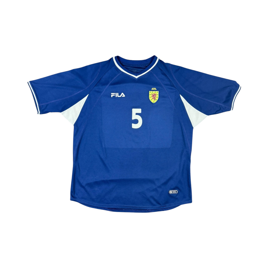 2000-02 Scotland Home Shirt #5 - 9/10 - (2XL)