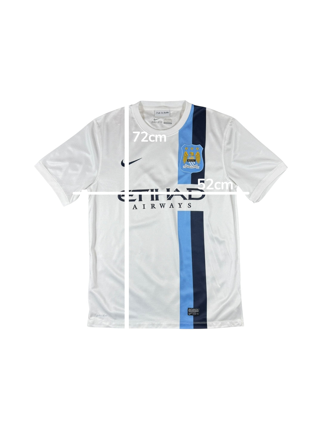 2013/14 Manchester City Nike Third Shirt - 9/10 - (M)