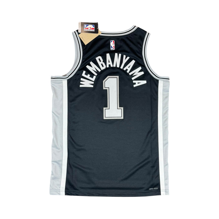 2024-25 San Antonio Spurs Nike Basketball Jersey #1 WEMBANYAMA Brand New (L)