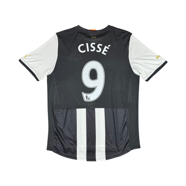 2011-12 Newcastle United Puma Home Shirt #9 CISSE - 9/10 - (L)