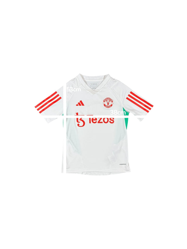 2023-24 Manchester United Adidas Training Shirt - 8/10 - (9-10 Years)