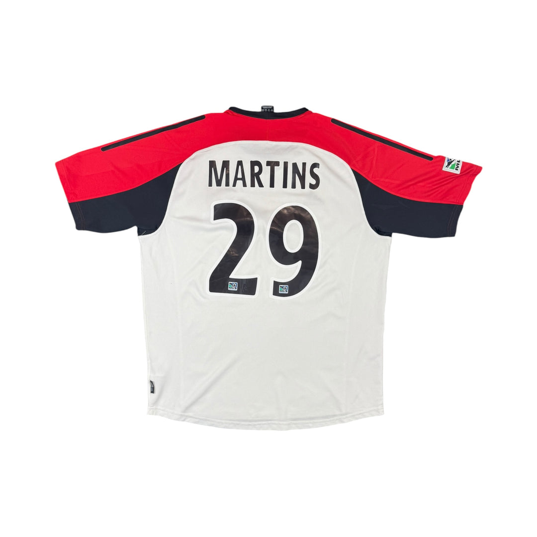 2001-03 DC United Adidas Training Shirt MARTINS #29 - 8/10 - (XL)