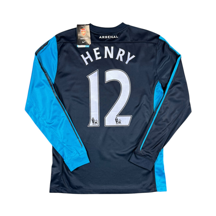 2011-12 Arsenal Nike Away L/S Shirt #12 HENRY Brand New (M)