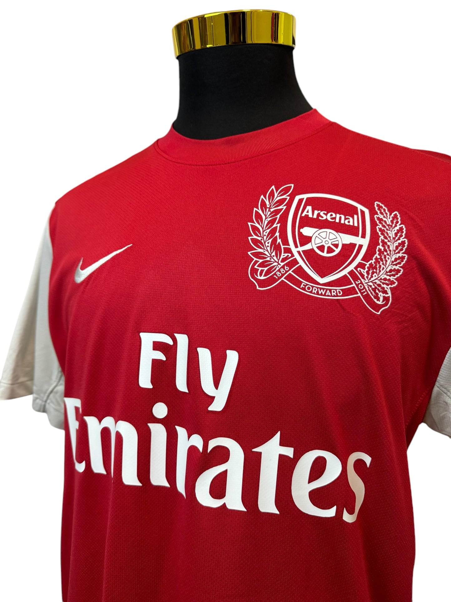 Arsenal 2011/12 Home Football Jersey #9 J.Y.Park